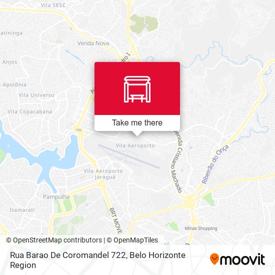 Rua Barao De Coromandel 722 map