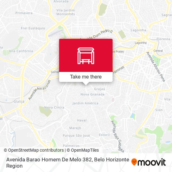 Avenida Barao Homem De Melo 382 map