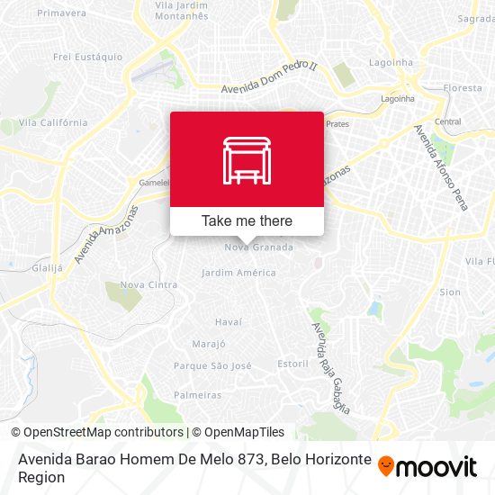 Avenida Barao Homem De Melo 873 map