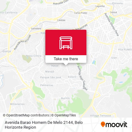 Avenida Barao Homem De Melo 2144 map