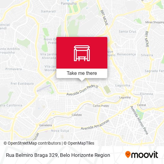 Rua Belmiro Braga 329 map