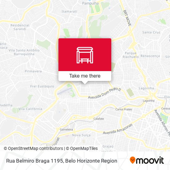 Rua Belmiro Braga 1195 map