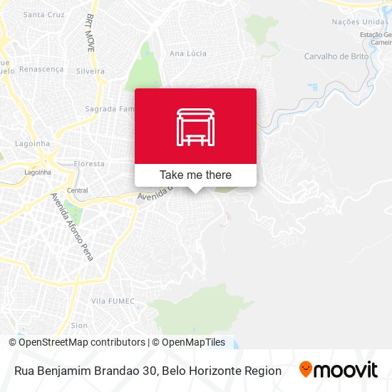 Rua Benjamim Brandao 30 map