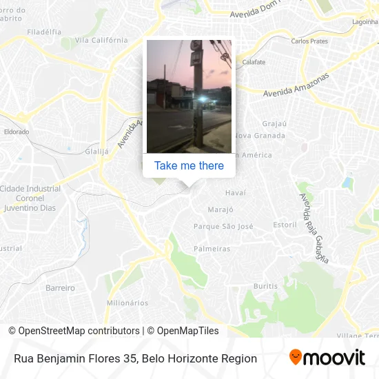 Rua Benjamin Flores 35 map