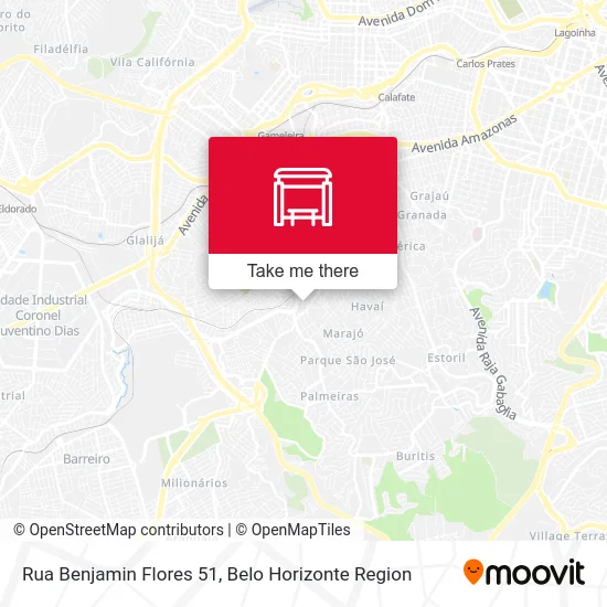 Rua Benjamin Flores 51 map