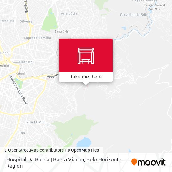 Hospital Da Baleia | Baeta Vianna map