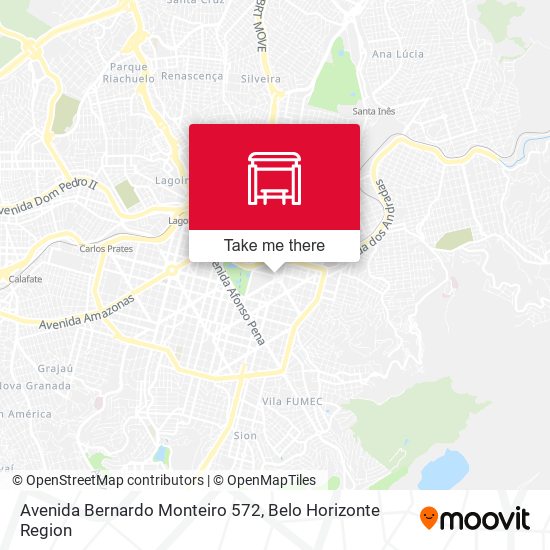 Mapa Avenida Bernardo Monteiro 572