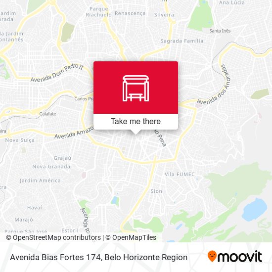 Avenida Bias Fortes 174 map