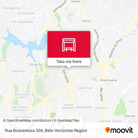 Rua Boaventura 506 map