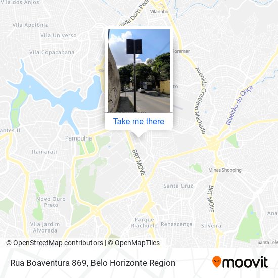 Rua Boaventura 869 map