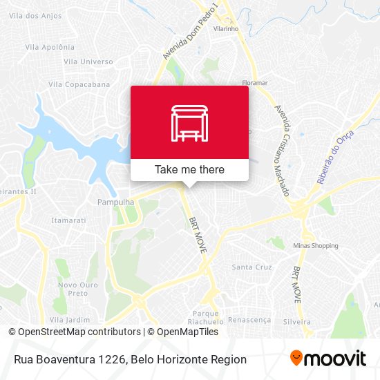 Rua Boaventura 1226 map