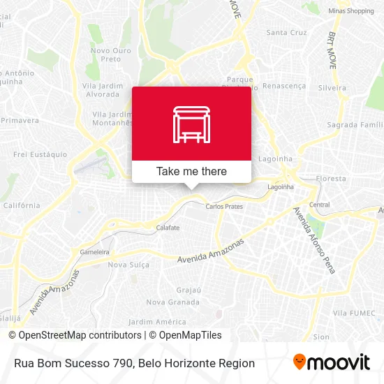 Rua Bom Sucesso 790 map