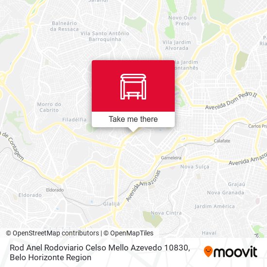 Rod Anel Rodoviario Celso Mello Azevedo 10830 map