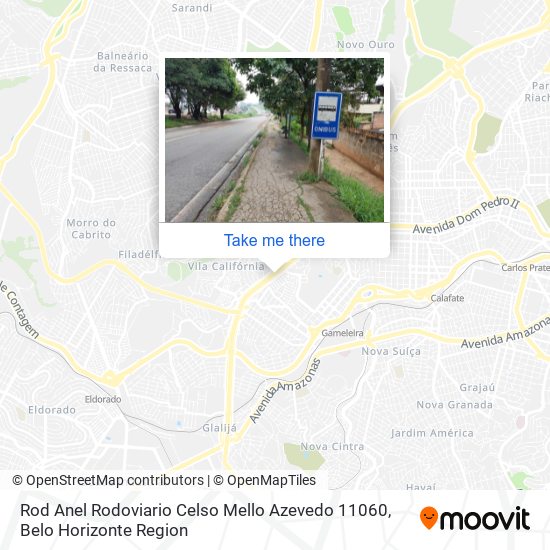 Rod Anel Rodoviario Celso Mello Azevedo 11060 map