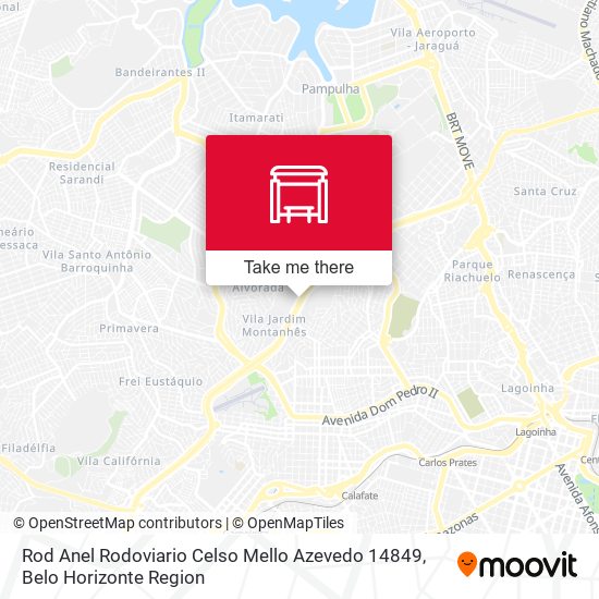 Rod Anel Rodoviario Celso Mello Azevedo 14849 map