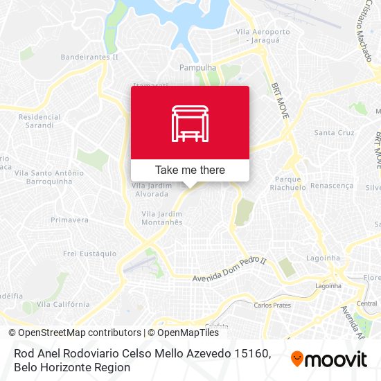 Rod Anel Rodoviario Celso Mello Azevedo 15160 map