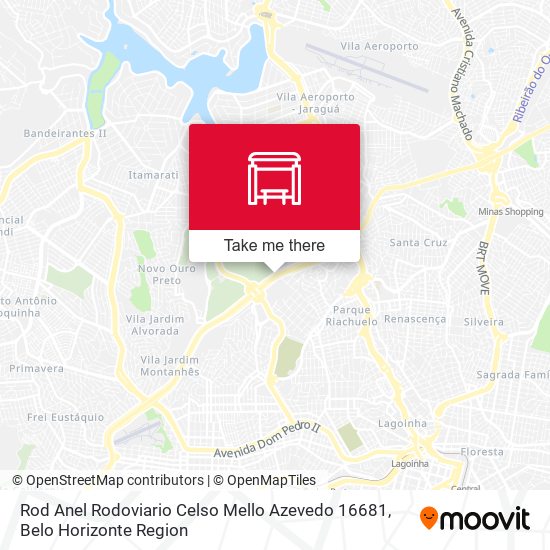 Rod Anel Rodoviario Celso Mello Azevedo 16681 map