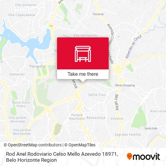 Rod Anel Rodoviario Celso Mello Azevedo 18971 map