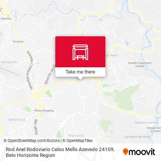 Rod Anel Rodoviario Celso Mello Azevedo 24109 map