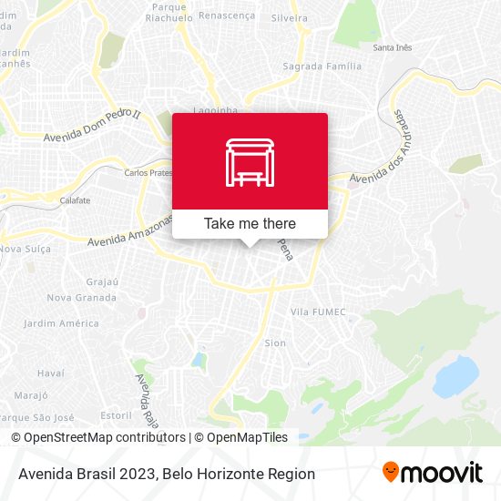 Avenida Brasil 2023 map