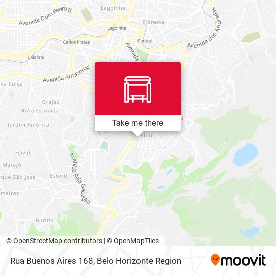 Rua Buenos Aires 168 map