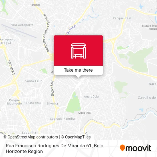 Rua Francisco Rodrigues De Miranda 61 map