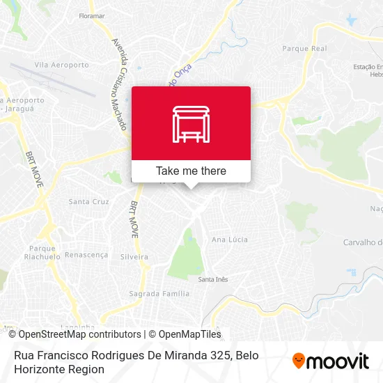 Rua Francisco Rodrigues De Miranda 325 map