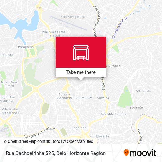 Rua Cachoeirinha 525 map