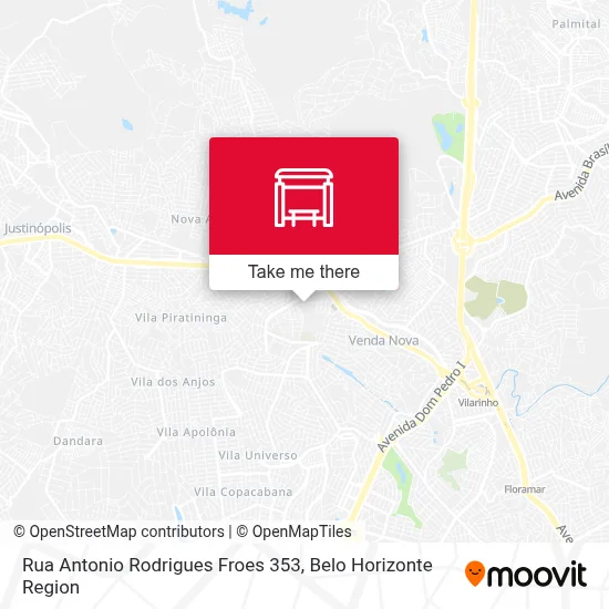 Rua Antonio Rodrigues Froes 353 map