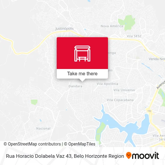 Rua Horacio Dolabela Vaz 43 map