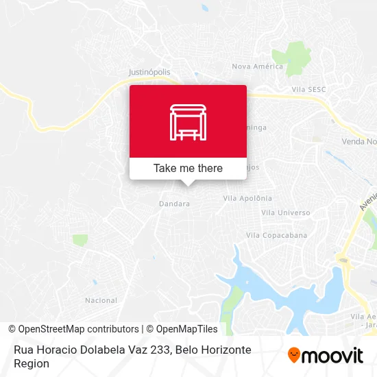 Rua Horacio Dolabela Vaz 233 map