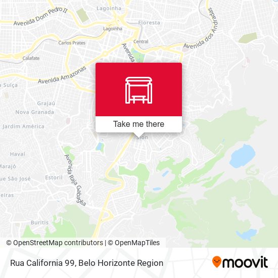 Rua California 99 map