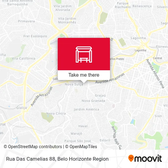 Rua Das Camelias 88 map