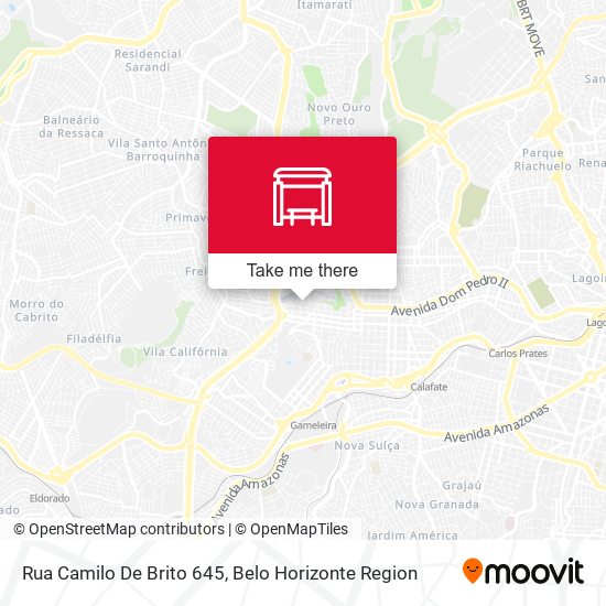 Rua Camilo De Brito 645 map