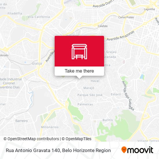 Rua Antonio Gravata 140 map