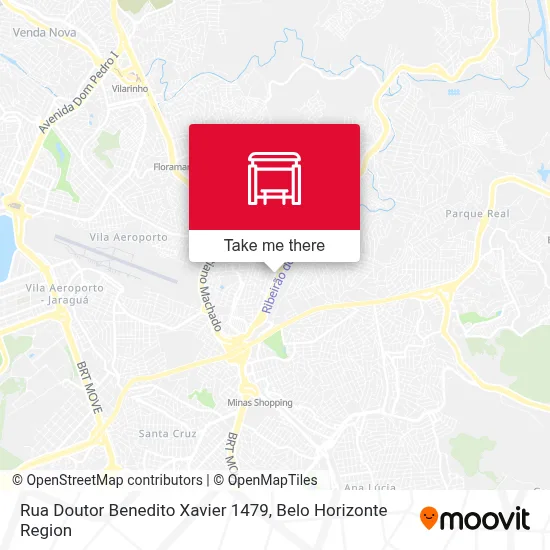 Rua Doutor Benedito Xavier 1479 map