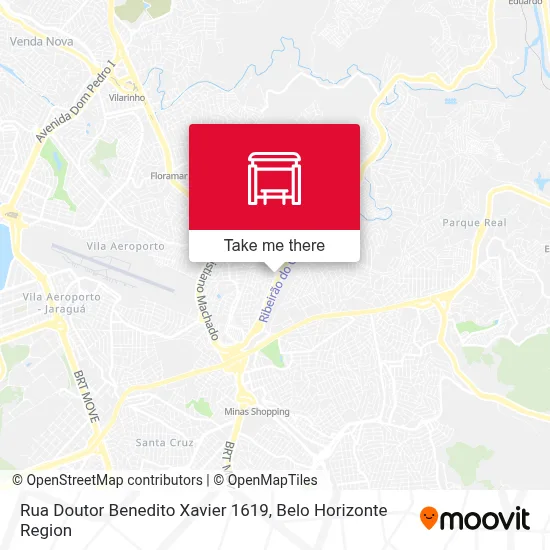 Rua Doutor Benedito Xavier 1619 map