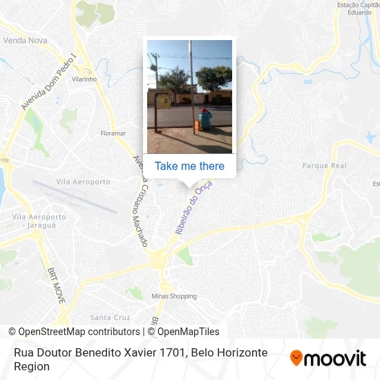 Rua Doutor Benedito Xavier 1701 map