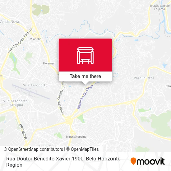 Rua Doutor Benedito Xavier 1900 map