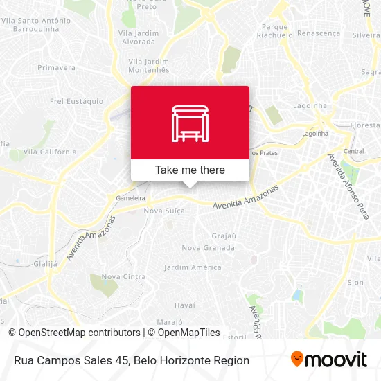 Rua Campos Sales 45 map