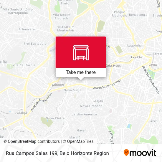 Rua Campos Sales 199 map