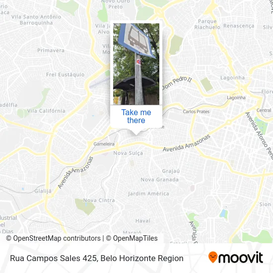Rua Campos Sales 425 map