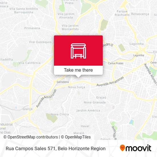 Rua Campos Sales 571 map
