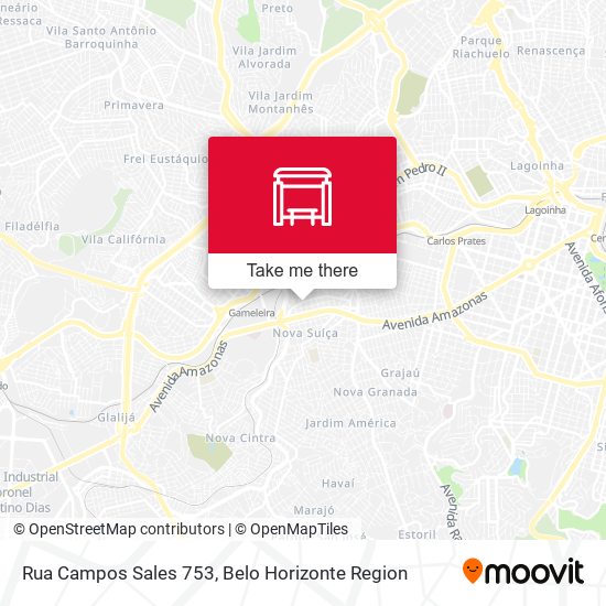 Mapa Rua Campos Sales 753