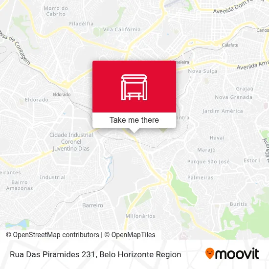 Rua Das Piramides 231 map
