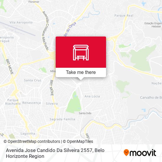 Mapa Avenida Jose Candido Da Silveira 2557