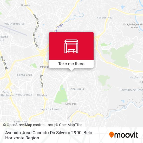 Avenida Jose Candido Da Silveira 2900 map