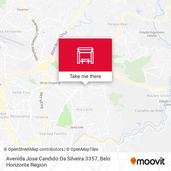 Mapa Avenida Jose Candido Da Silveira 3357