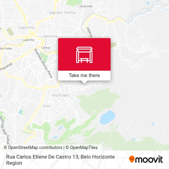 Rua Carlos Etiene De Castro 13 map