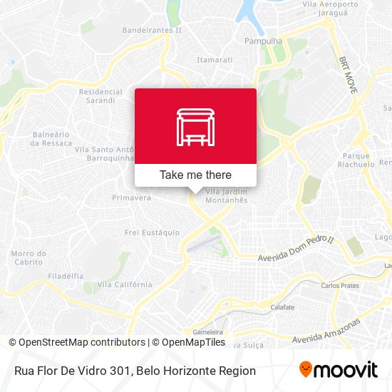 Rua Flor De Vidro 301 map